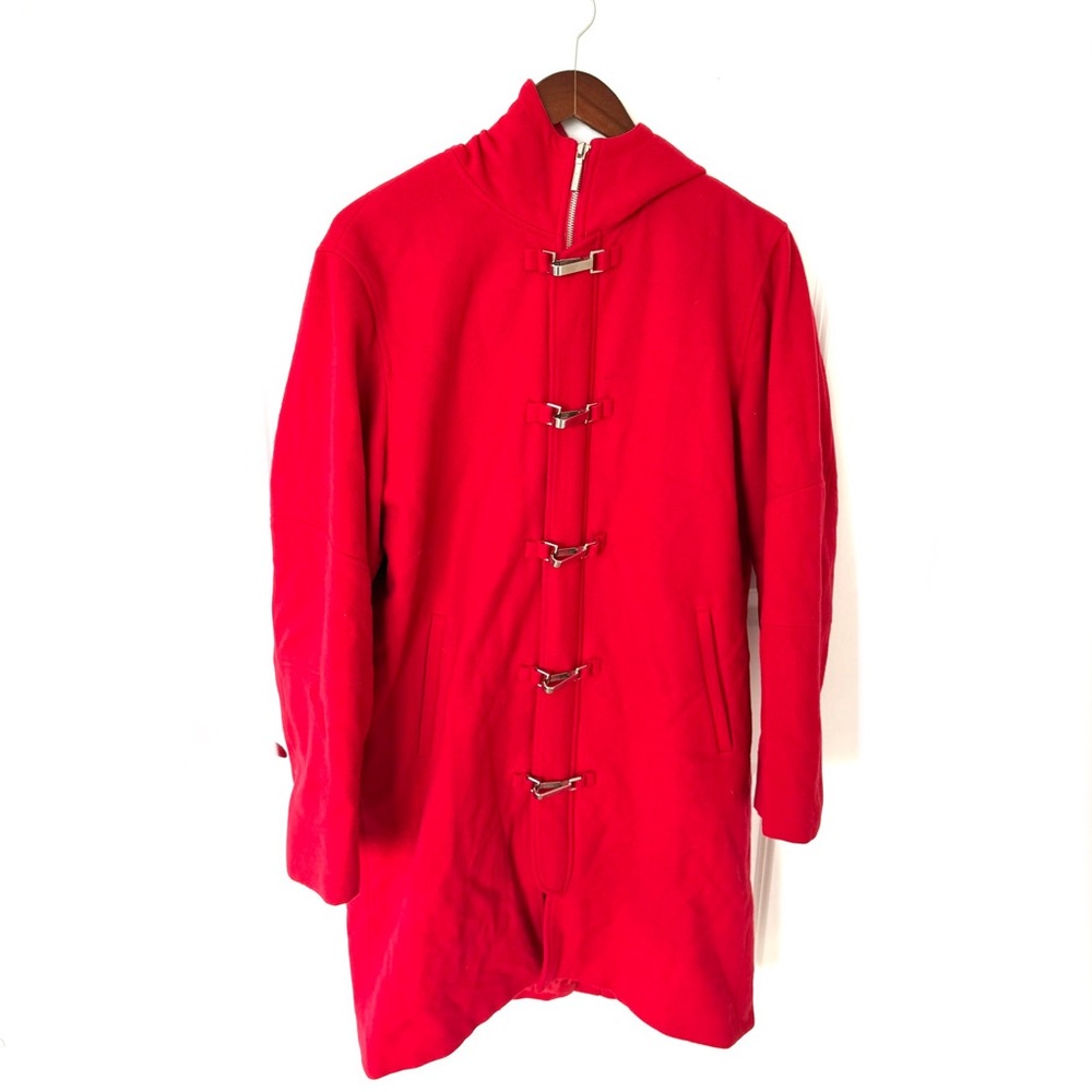 Ralph Lauren Vintage Wool Clasp Toggle Duffle Coat Size Large